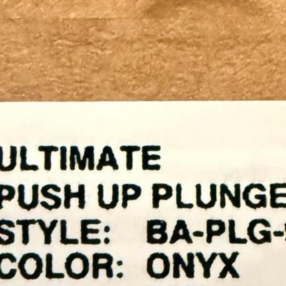 Skims Ultimate Push Up Plunge Black Bra - NWT - 38D - Picture 5 of 5